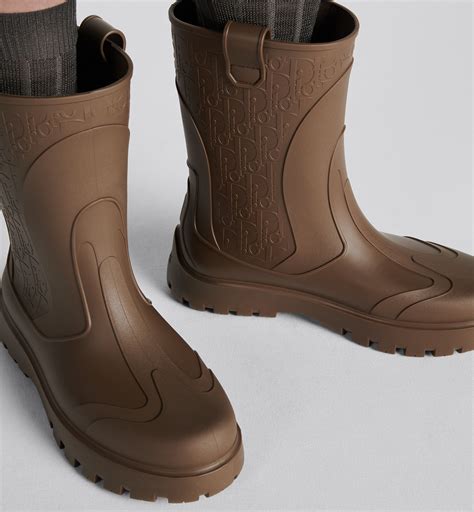 dior garden rain boot|authentic christian dior boots.